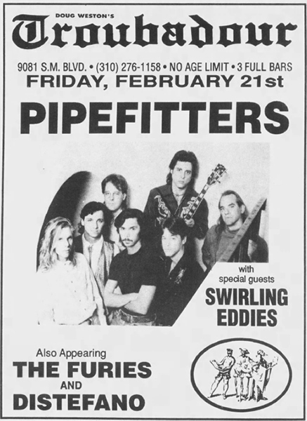 Swirling Eddies at the Troubadour 1992