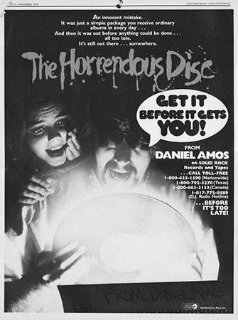 Daniel Amos Horrendous Disc Ad