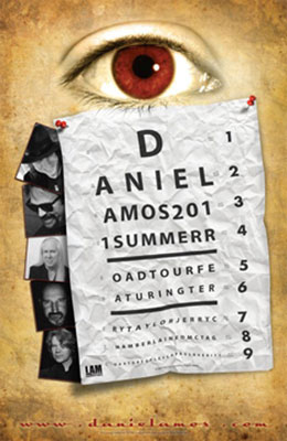 Daniel Amos ~ 2011 Tour Poster